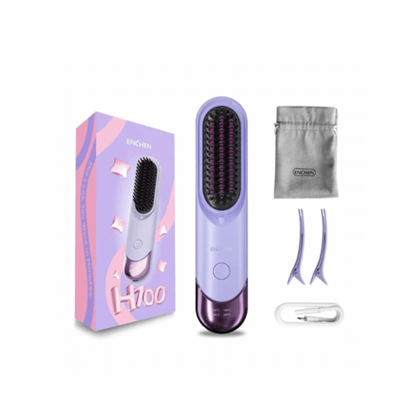 ENCHEN H100 Smooth Cordless Portable Hair Straightener Brush