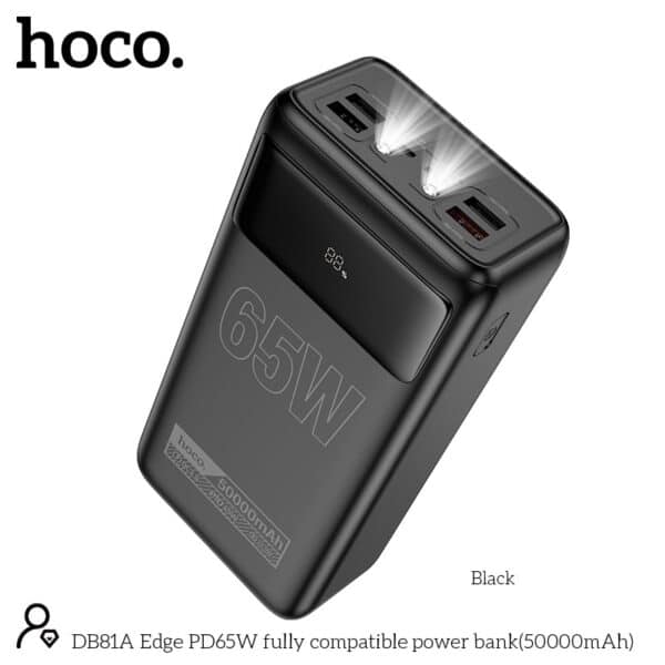 Hoco DB81A Edge 65W 50000mAh Power Bank