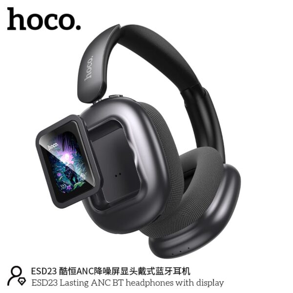 Hoco ESD23 Lasting ANC BT Headphones with Display