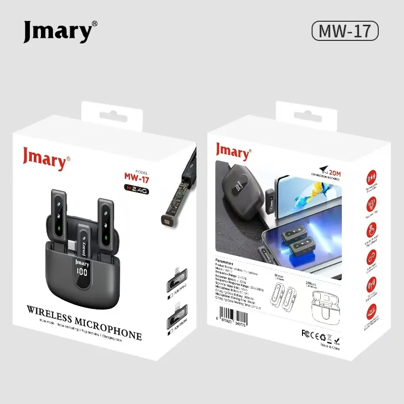 Jmary MW 17 2.4G Wireless Microphone for Mobile 3
