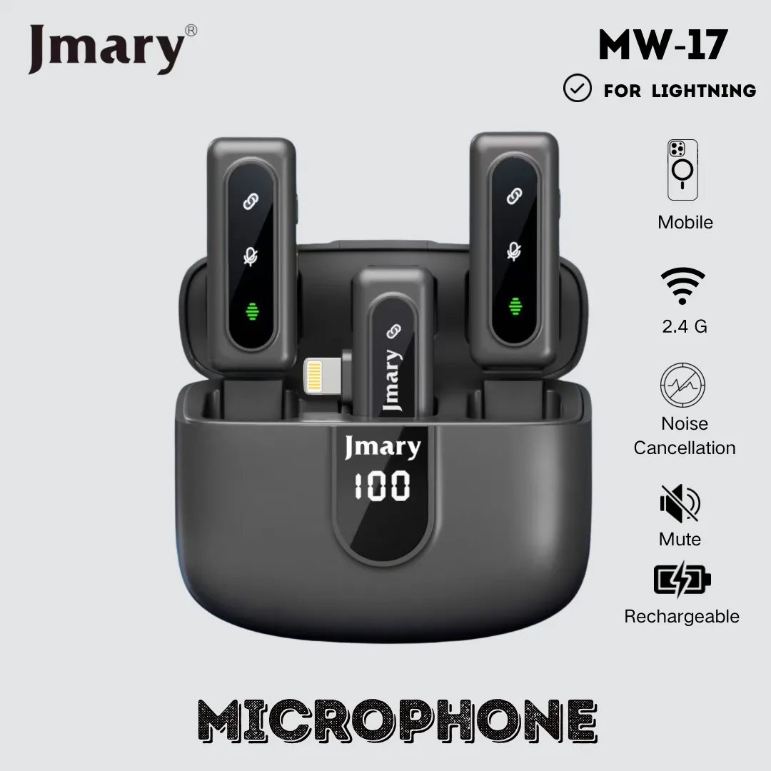 Jmary MW 17 2.4G Wireless Microphone for Mobile 4