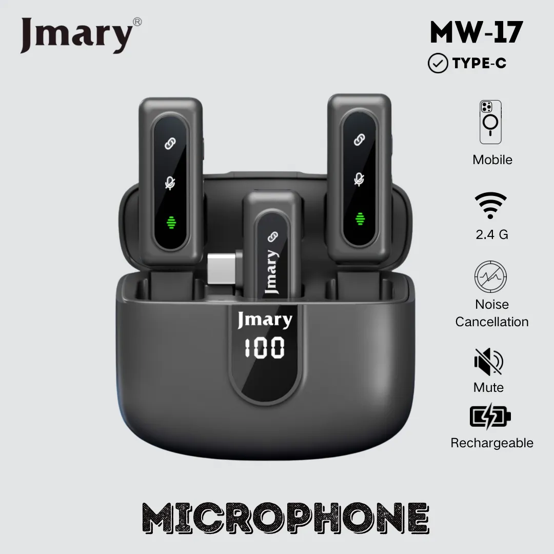 Jmary MW 17 2.4G Wireless Microphone for Mobile 5