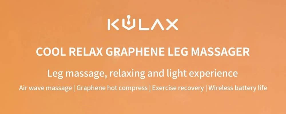 KULAX BAMQ A4V1 Cool Relax Graphene Leg Massager 3