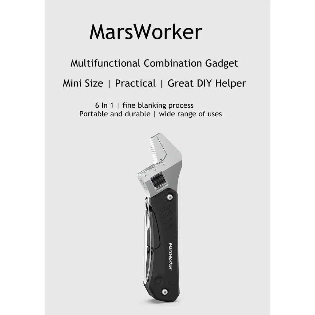 MarsWorker MSHW001 Multifunctional Combination Wrench 3