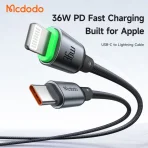 Mcdodo CA-669 Cab Luma 36W USB-C To Lightning Cable