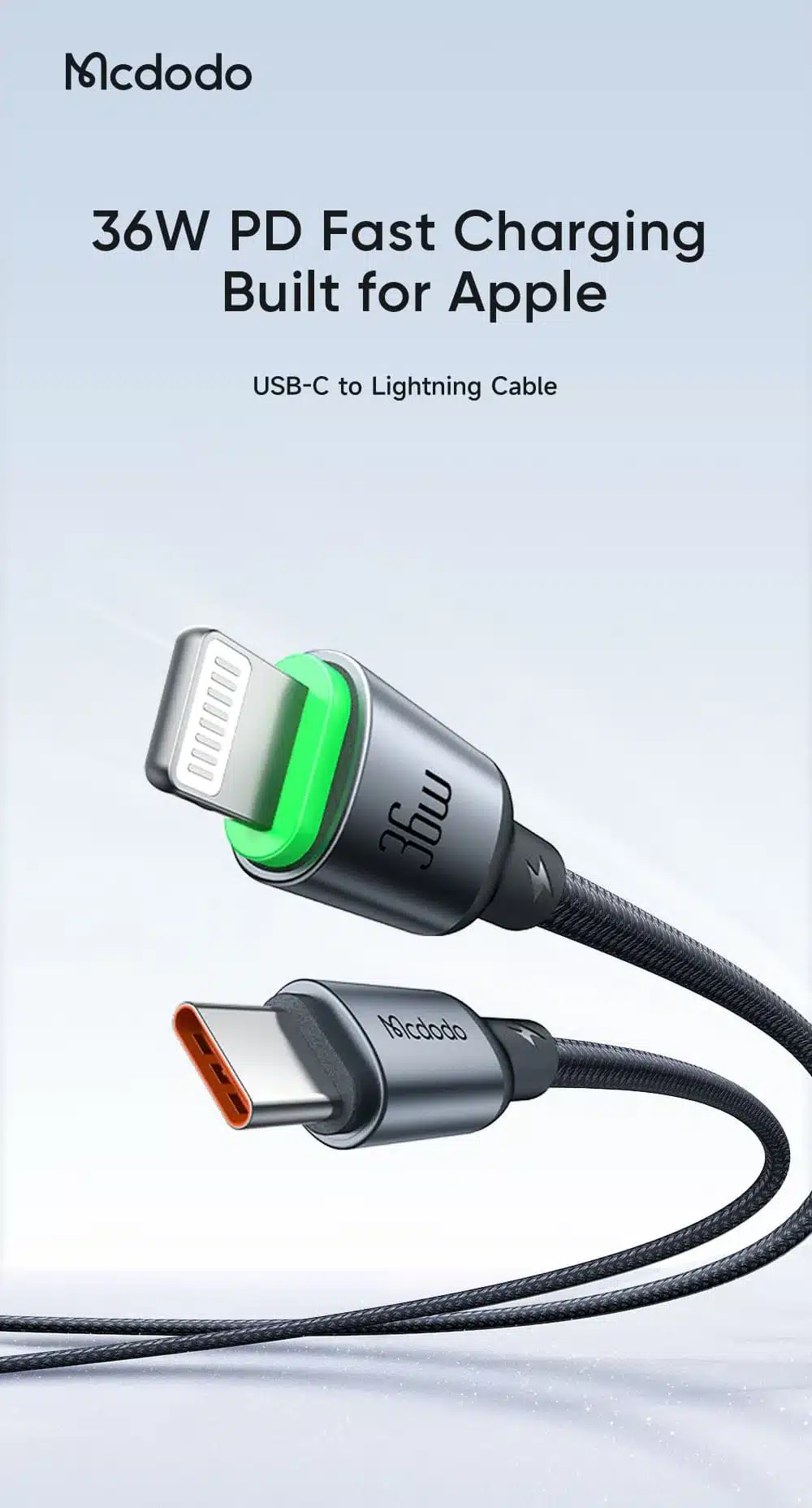 Mcdodo CA 669 Cab Luma 36W USB C To Lightning Cable 4