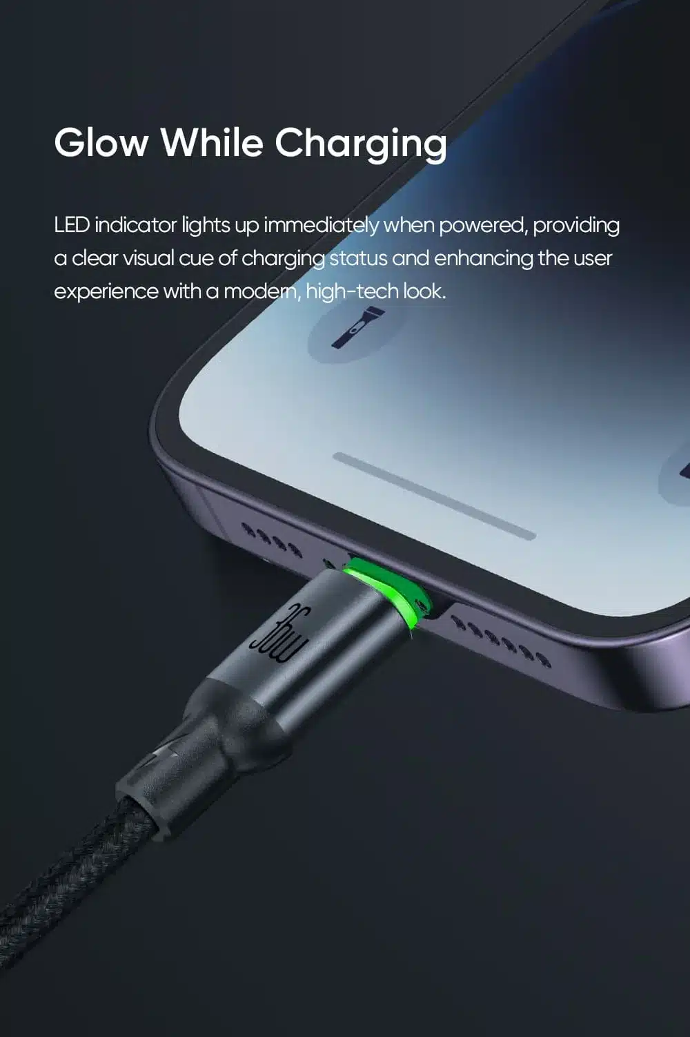 Mcdodo CA 669 Cab Luma 36W USB C To Lightning Cable 5
