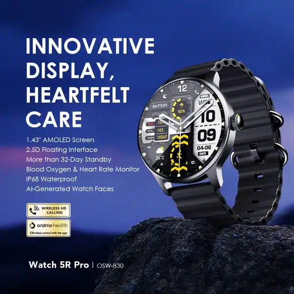 Oraimo Watch 5R Pro Smart Watch