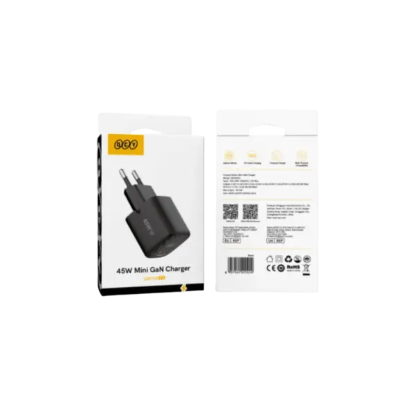 QCY 45W Mini GaN Charger (GN104EG)