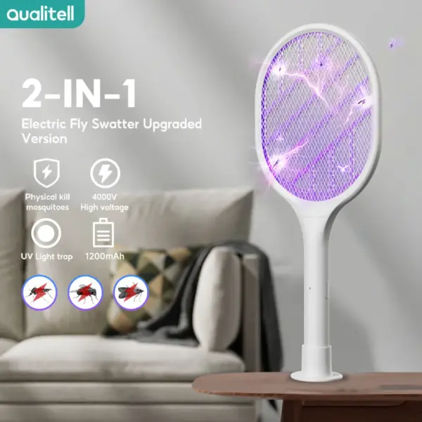 Qualitell C1 Electric Fly Mosquito Insect Swatter