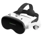 • SHINECON G18E Virtual Reality Glasses 3D is a smartphone-compatible VR headset designed to deliver an immersive 360° virtual reality experience for movies, games, and VR apps. By inserting your smartphone into the headset, you can transform it into a portable VR cinema or gaming system. The headset features 40 mm aspherical optical lenses, adjustable focus and pupil distance, and a comfortable ergonomic design, making it suitable for extended VR sessions. • 360° Panoramic VR Experience allows users to enjoy immersive virtual reality videos, games, and apps by simply moving their head while wearing the headset. • Wide Smartphone Compatibility supports iOS and Android smartphones with screen sizes ranging from 4.7 to 7 inches, making it compatible with most modern devices. • Large 40 mm Aspherical Lenses provide a wider field of view and improved depth, delivering clearer and more realistic 3D visuals. • Adjustable Focus & Pupillary Distance allows users to fine-tune lens spacing and focus for a comfortable and personalized viewing experience. • Integrated Audio Connection supports USB-C audio output, enabling immersive surround sound directly from the smartphone. • Comfortable Ergonomic Design features soft breathable face padding and an adjustable head strap, ensuring a secure and comfortable fit during longer use. • Secure Phone Holder & Openable Front Panel keeps the smartphone firmly in place while also allowing better heat dissipation during VR usage. • Portable Entertainment Solution makes it easy to enjoy VR movies, 360° videos, and interactive games at home or while traveling. Specifications Product Name: SHINECON G18E Virtual Reality Glasses Model: G18E Lens Type: 40 mm PMMA Aspherical Optical Lens Compatible Phone Size: 4.7 – 7 inch smartphones Viewing Mode: 360° Panoramic VR Lens Adjustments: Adjustable focus and pupillary distance Virtual Screen Size: Less than 50 inches Audio Connection: USB-C sound connection via smartphone Material: ABS + Soft breathable face padding Head Strap: Adjustable and removable Compatibility: iOS and Android smartphones Origin: China Key Features: Wide viewing angle, immersive VR viewing, adjustable lenses, comfortable ergonomic design, secure phone holder, portable VR entertainment device.