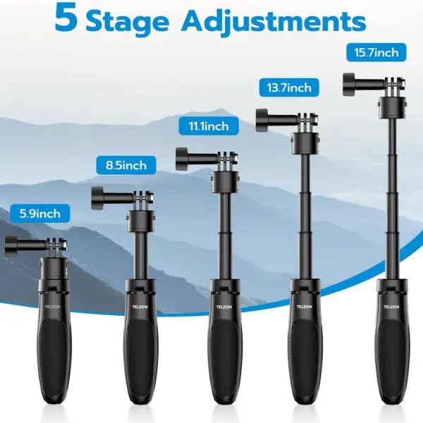 TELESIN Mini Selfie Stick 2.0