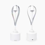 Tech Fly Fan 2 Pack with 5000mAh Power Bank & Built-in Table Lamp