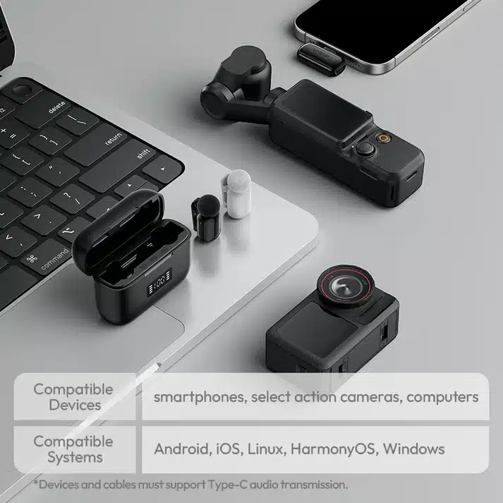 Ulanzi A200 Mini Lavalier Microphone 1