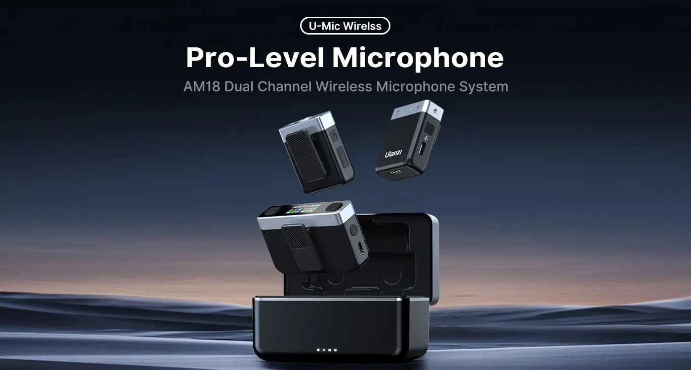 Ulanzi AM18 Wireless Microphone Pro 3