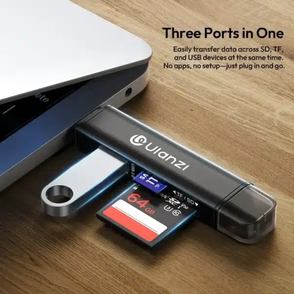 Ulanzi CR1 3-in-1 USB Card Reader