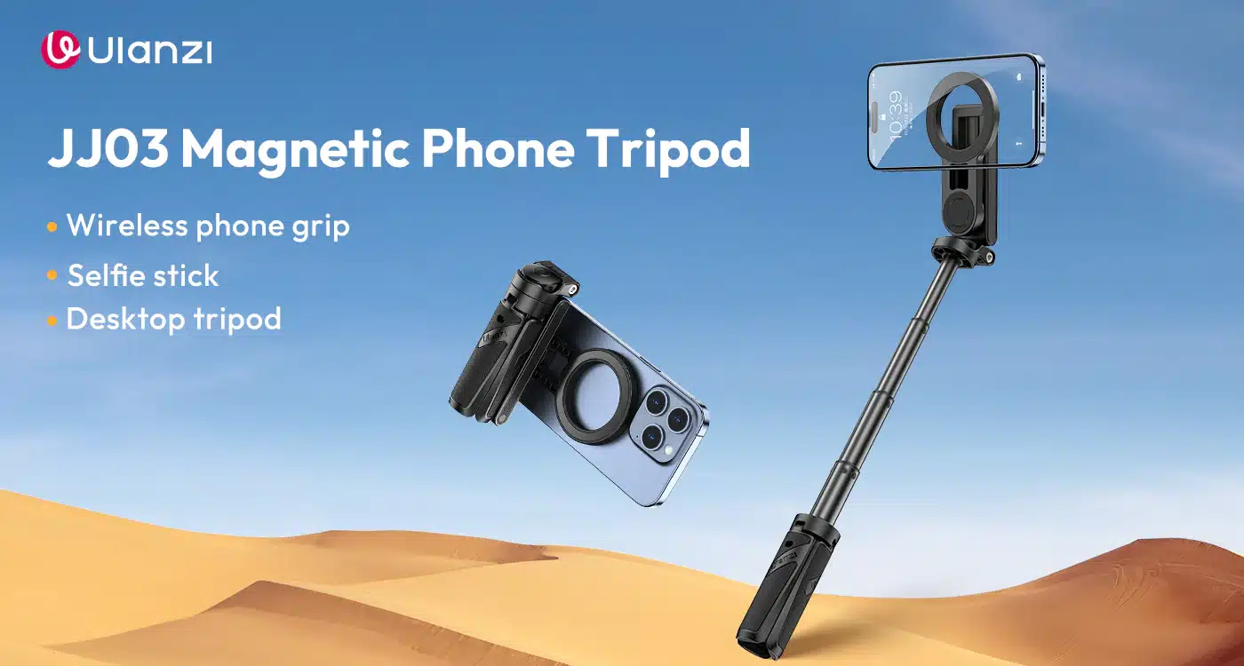 Ulanzi JJ03 3 in 1 Magnetic Phone Tripod with Remote Control 1