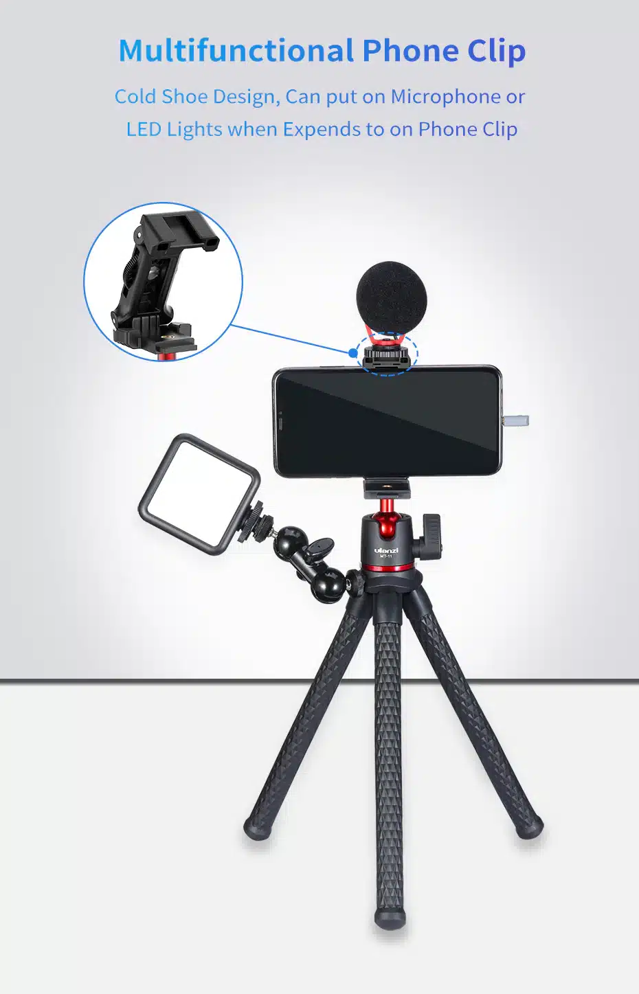 Ulanzi MT 11 Octopus Tripod 1