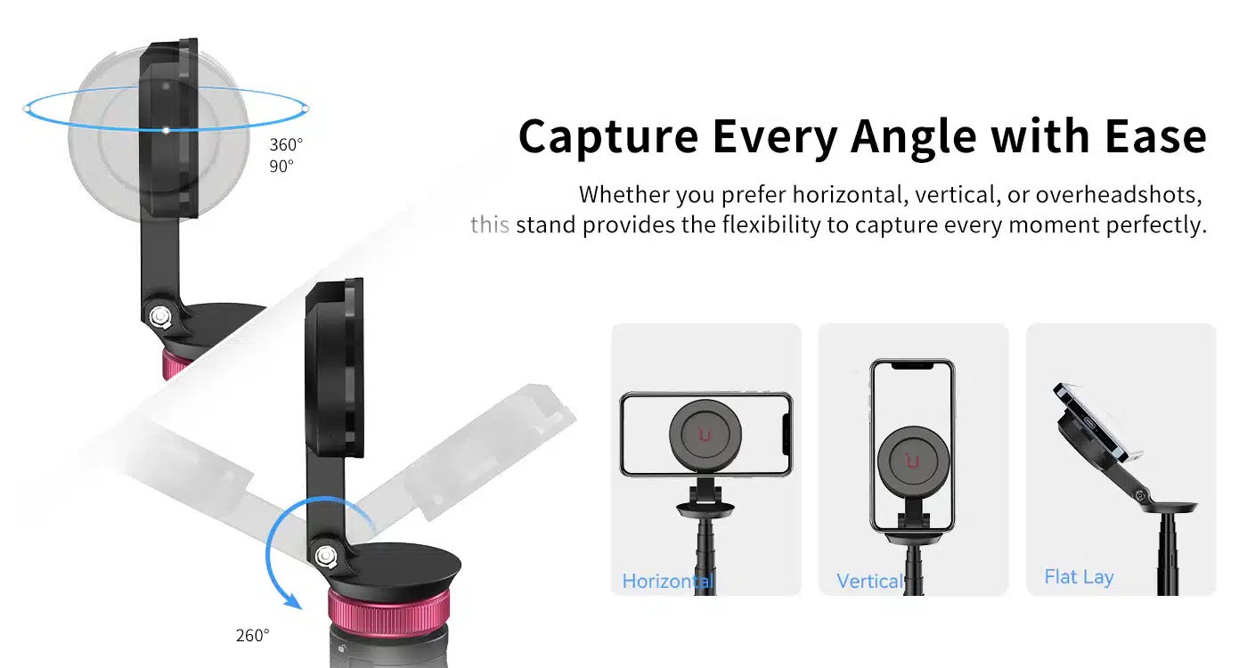 Ulanzi MT 84 Magnetic Tripod for Phone 1
