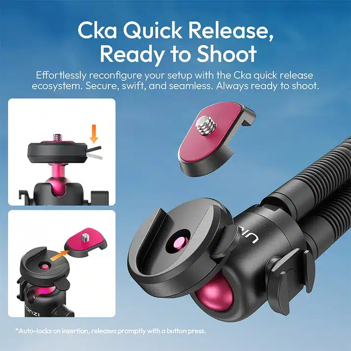 Ulanzi MT91 Cka Quick Release Octopus Tripod 1