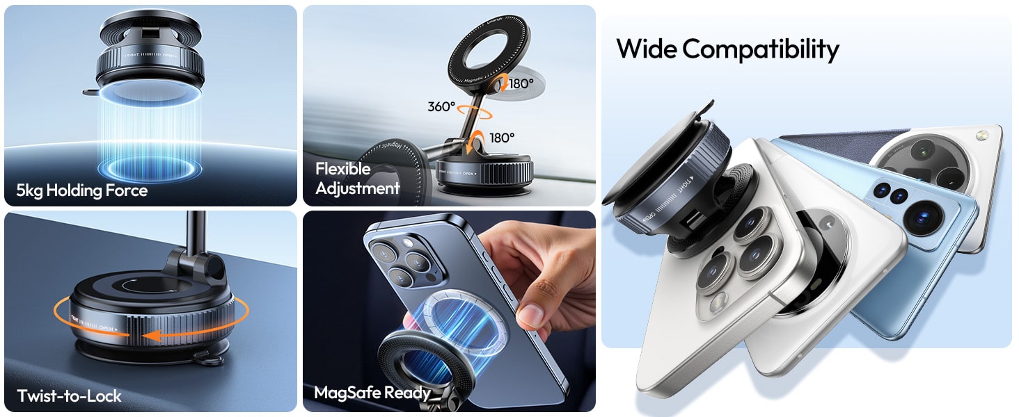 Ulanzi SK 25 Vacuum Suction MagMount 2