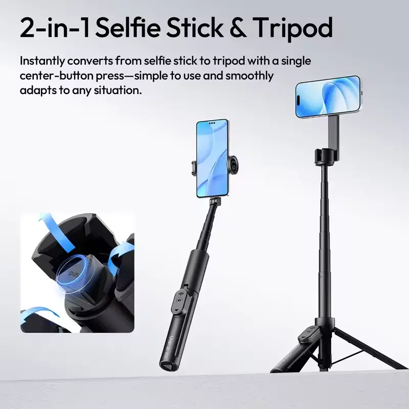 Ulanzi SK26 Portable Selfie Stick with Phone Holder 5