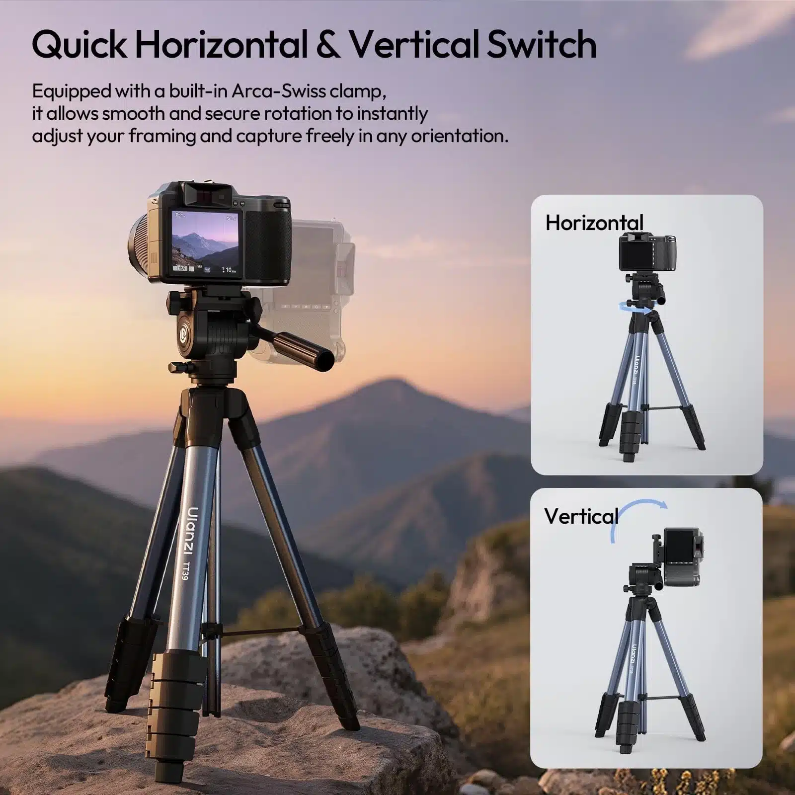 Ulanzi TT39 Camera Tripod 1