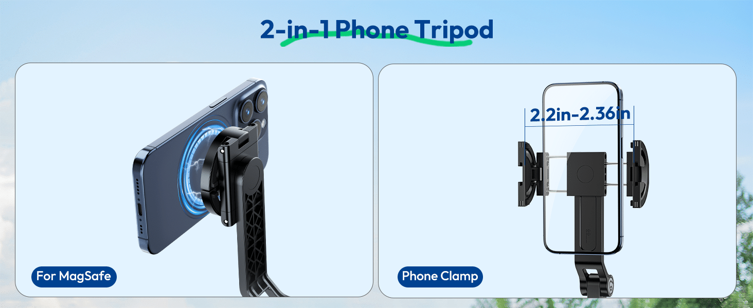Ulanzi TT88 4 in 1 Mode MagSafe Overhead Selfie Stick 3
