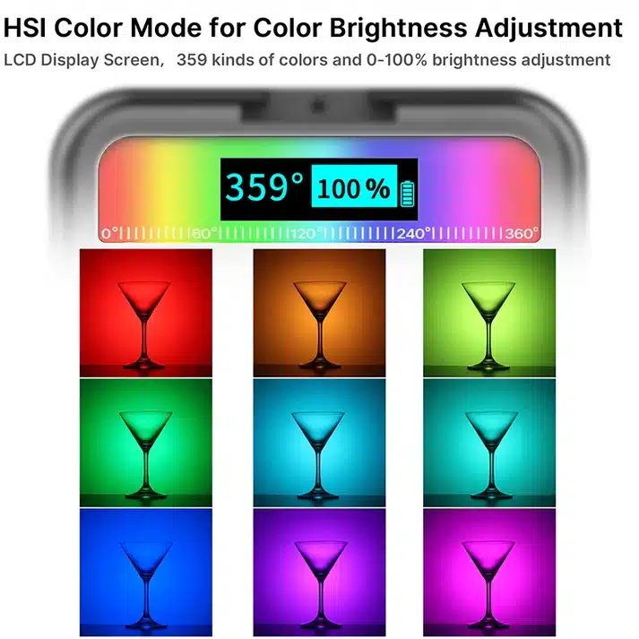 Ulanzi VL49 RGB Mini Rechargeable Light 4