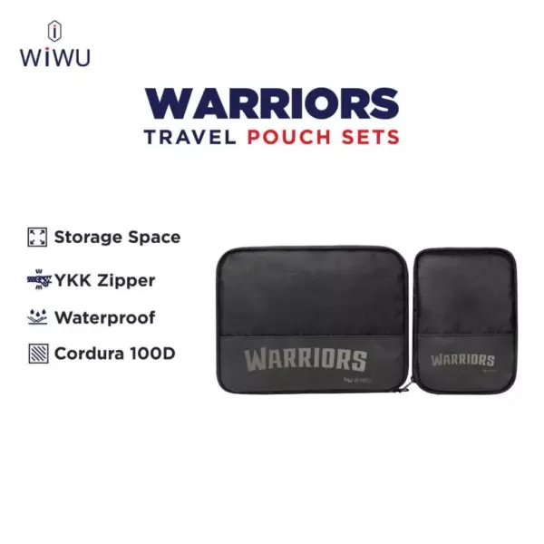 WiWU Warriors Travel Pouch Sets - 2 in 1