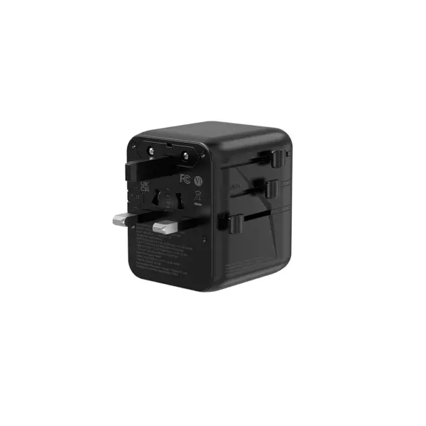 WiWU Wi-UA011 Aramid Fiber Warrior 25W GaN Universal Adapter 2C1A