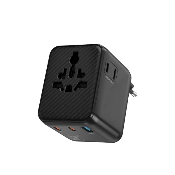 WiWU Wi-UA011 Aramid Fiber Warrior 25W GaN Universal Adapter 2C1A