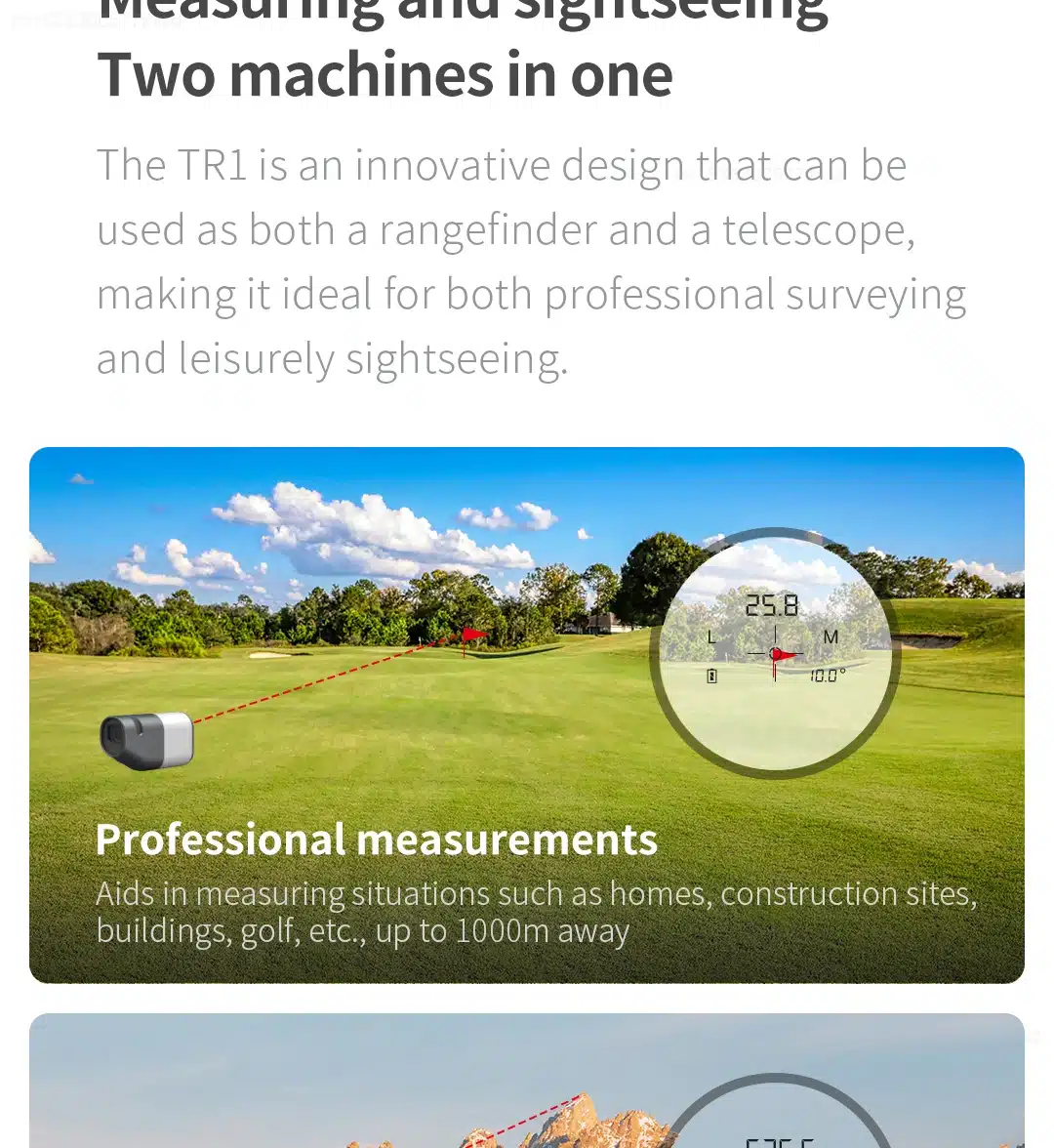ATuMan TR1 Golf Rangefinder 1
