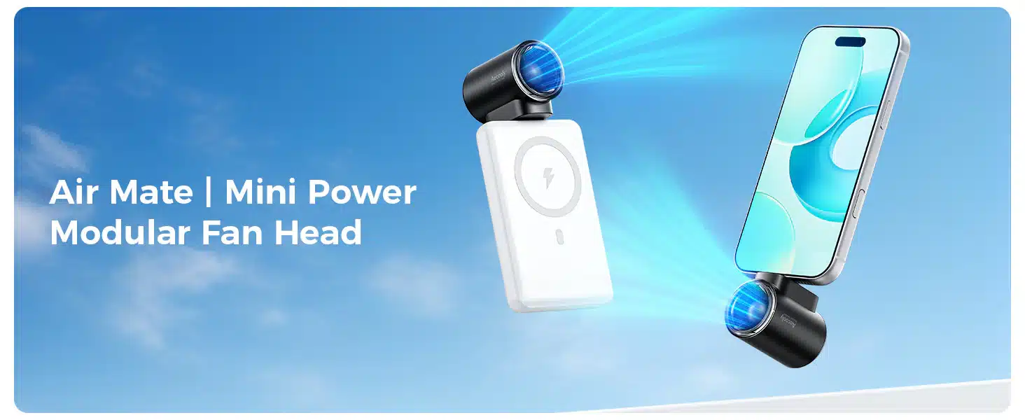 Aecooly PK01 F1 Powerful Type C Phone Fan Air Mate 3