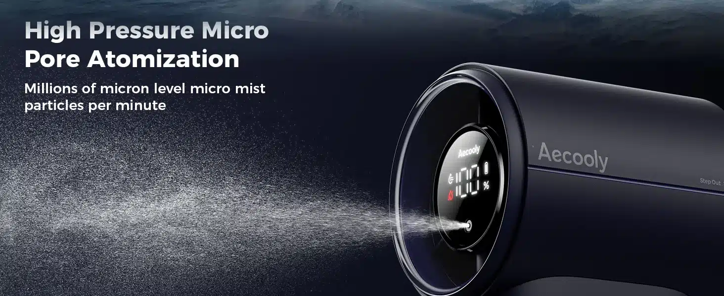 Aecooly PM02 Portable Misting Fan Cold Air 1