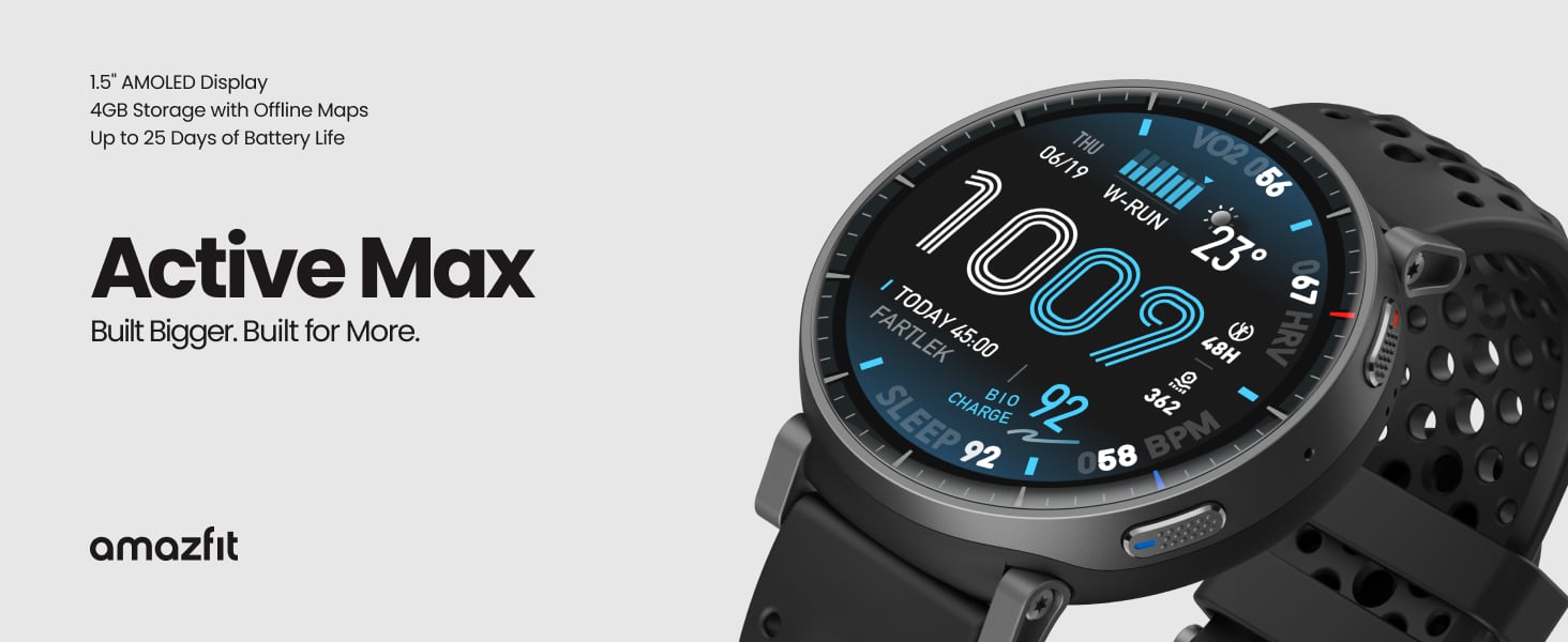 Amazfit Active Max Smart Watch 2