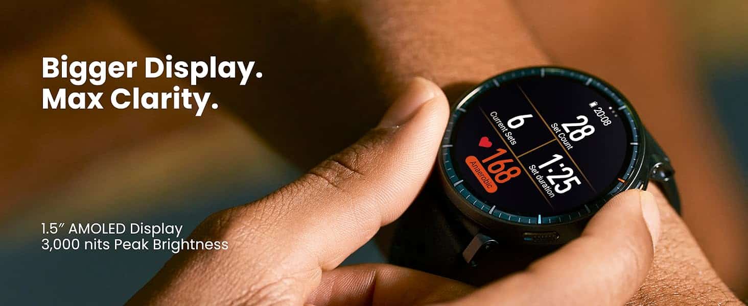 Amazfit Active Max Smart Watch 3