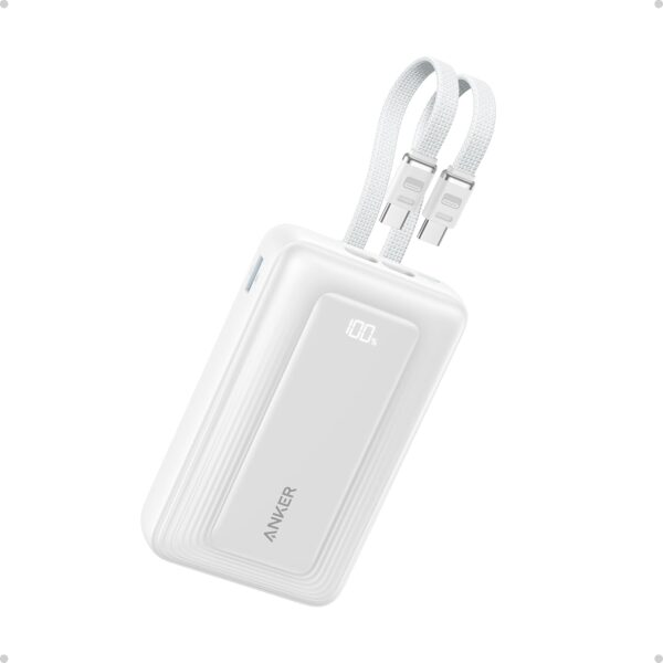 Anker A110M Zolo Power Bank (20k, 45W, Built-In Cables)