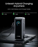 Anker A1339 Prime Power Bank (9.6K, 65W, Fusion)