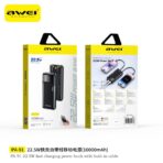 Awei PA-91 22.5W Fast Charging Power Bank with Built-in Cable 10000mAh