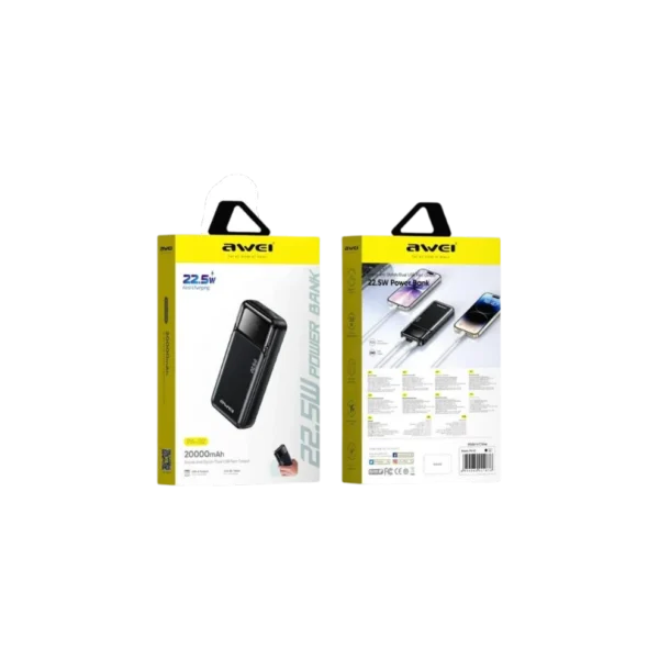 Awei PA-92 22.5W Fast Charging Power Bank 20000mAh