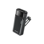 Awei PA-93 22.5W Fast Charging Power Bank with Built-in Cable 20000mAh