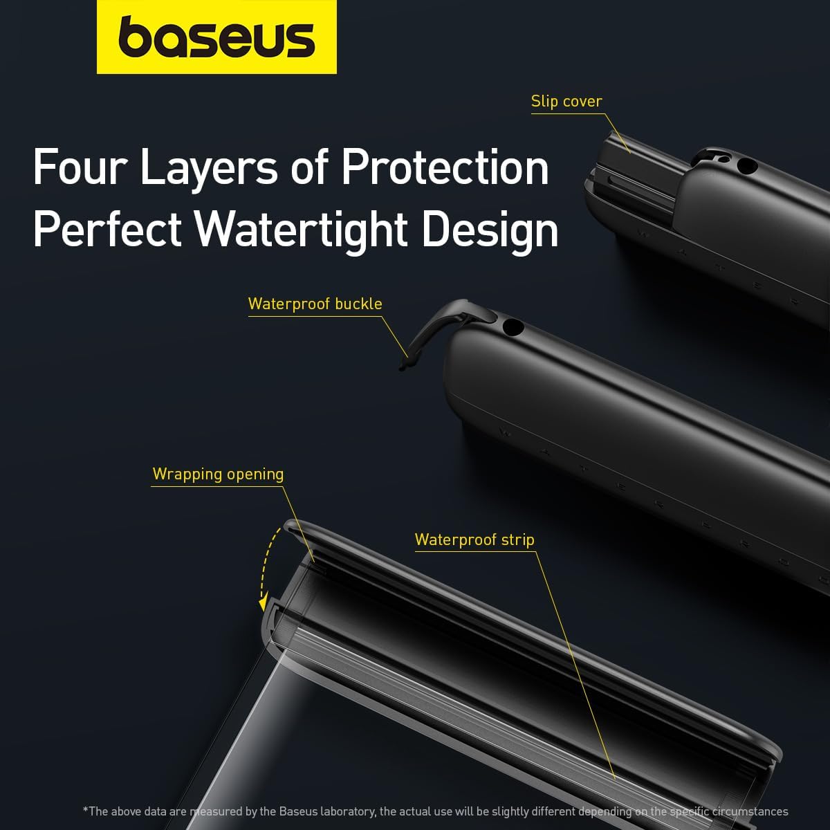 Baseus Waterproof Bag and Phone Case IPX8 2
