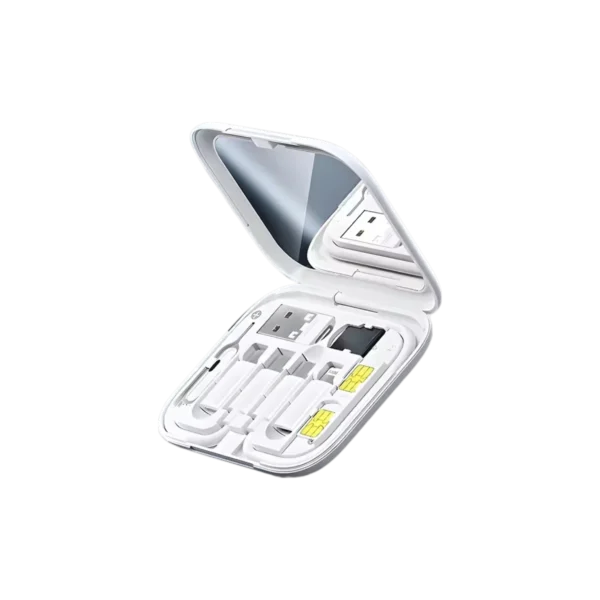 COTECi 87702 8 in 1 Data Cable Storage Box (Travel Edition)