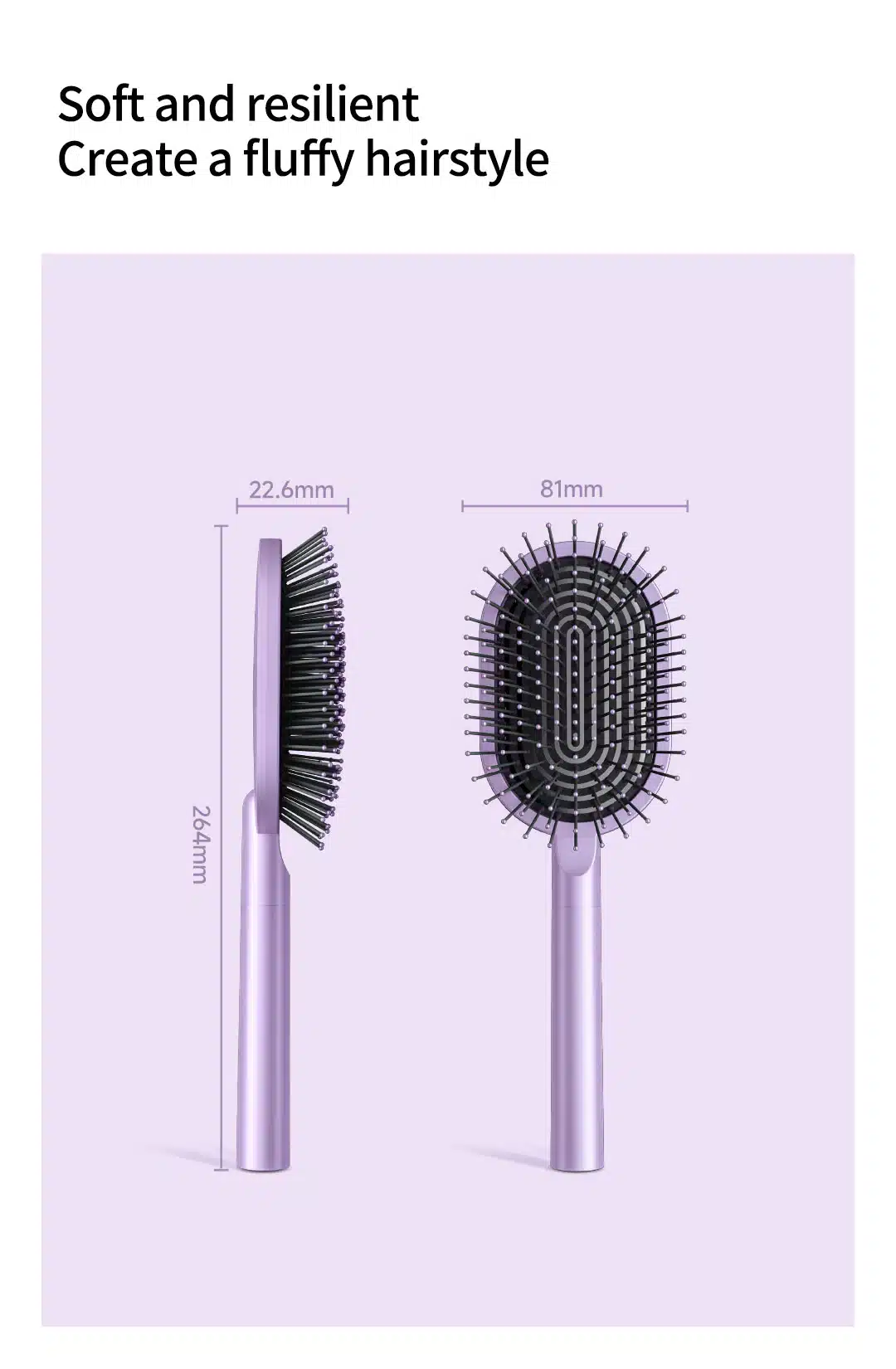 Daily Elements QDS1 Air Cushion Hairbrush Comb 2