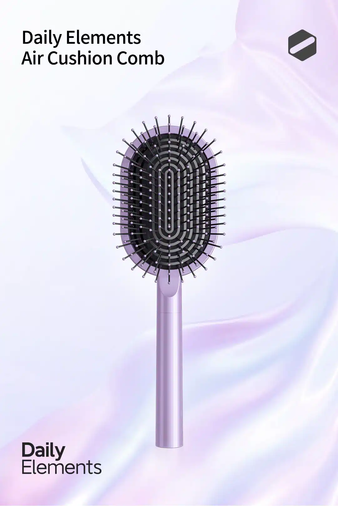Daily Elements QDS1 Air Cushion Hairbrush Comb 3