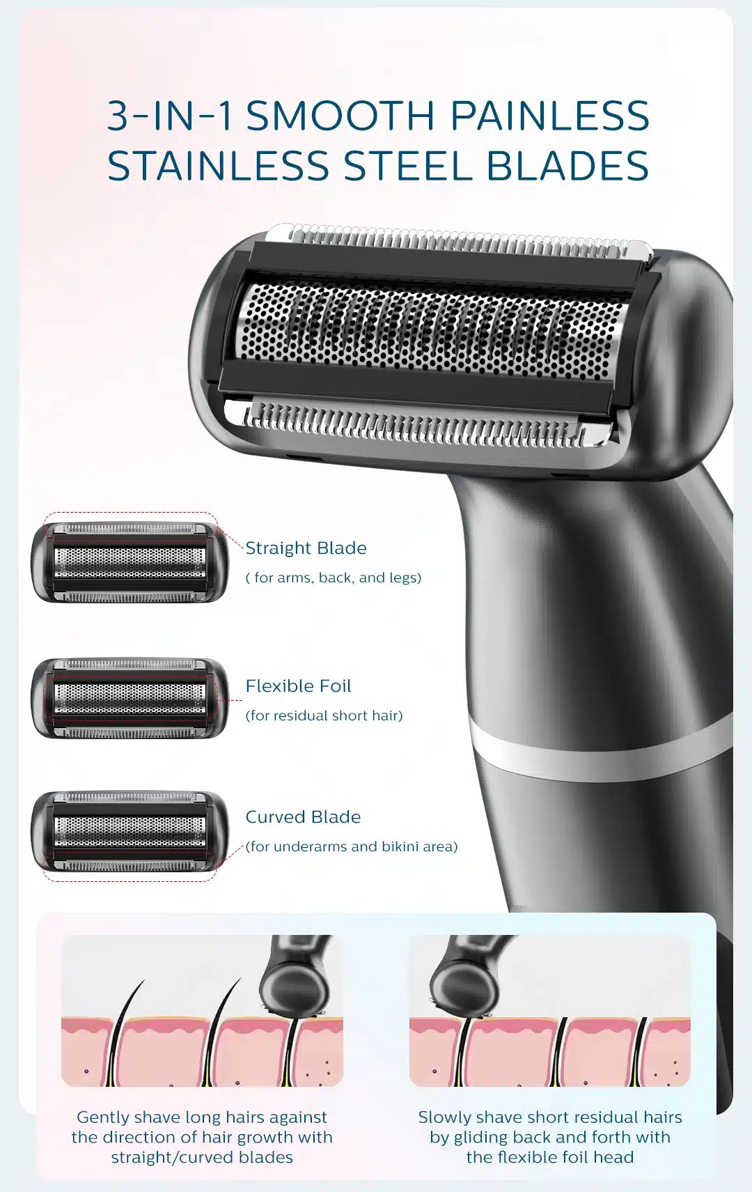 ENCHEN A1 Body Hair Removal Shaver 3
