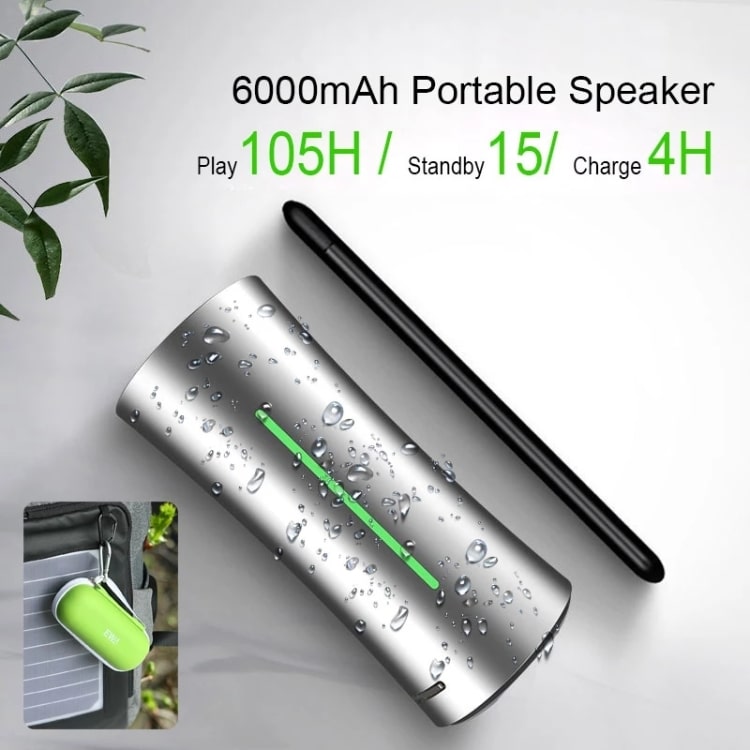 EWA A115 Portable Metal Bluetooth Speaker 1