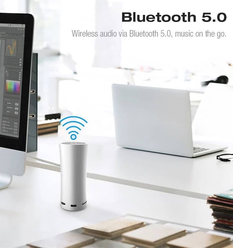EWA A115 Portable Metal Bluetooth Speaker 2