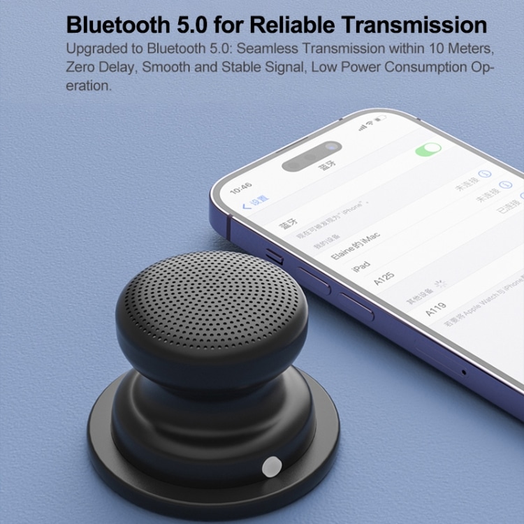 EWA A117 Mini Portable Magnetic Wireless Speaker 2